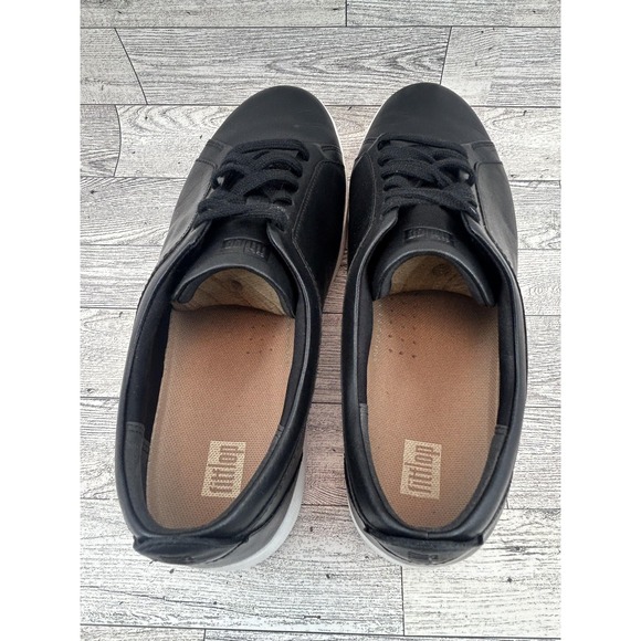 FitFlop Shoes Women Size 10‎ Comfort Leather Sneakers Casual EU 42 X22-001 - Picture 8 of 14